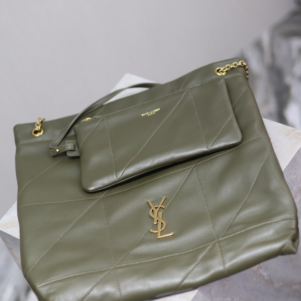 Saint Laurent Bags- Saint Laurent Jamie 4.3 Pochon Bag Premium Designer Shoulder Bag