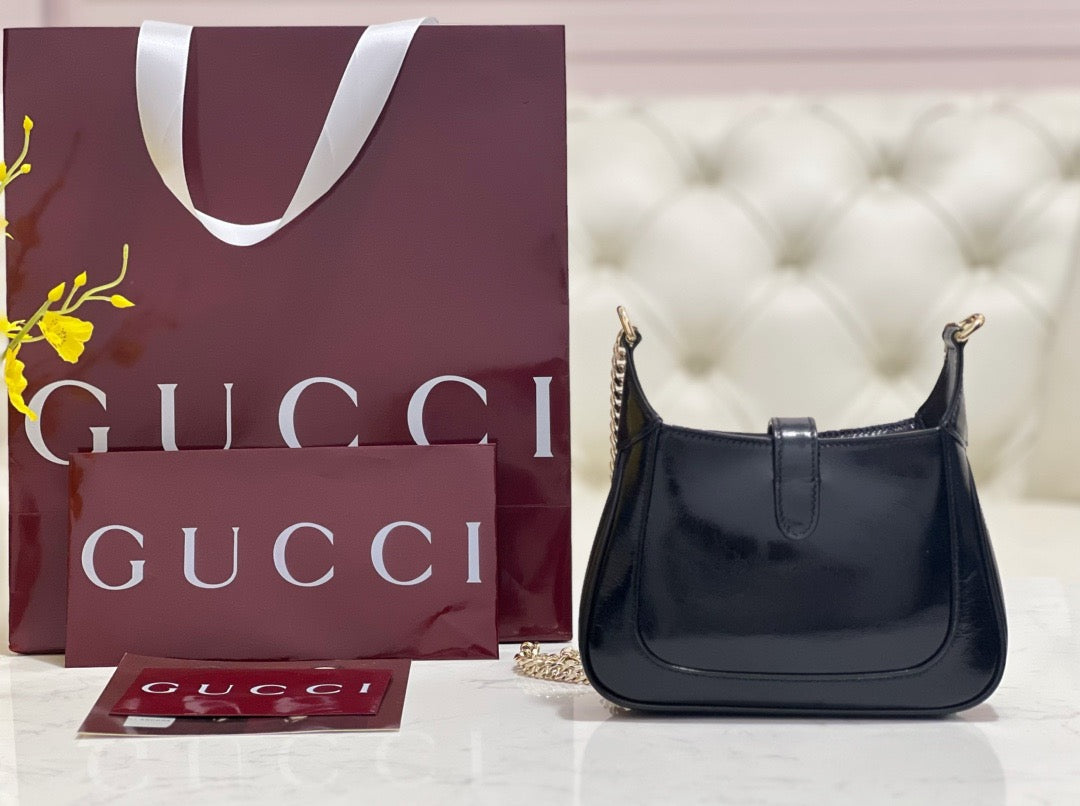 Gucci Bags- Gucci Jackie Notte Mini Bag Elegant Everyday Designer Handbag