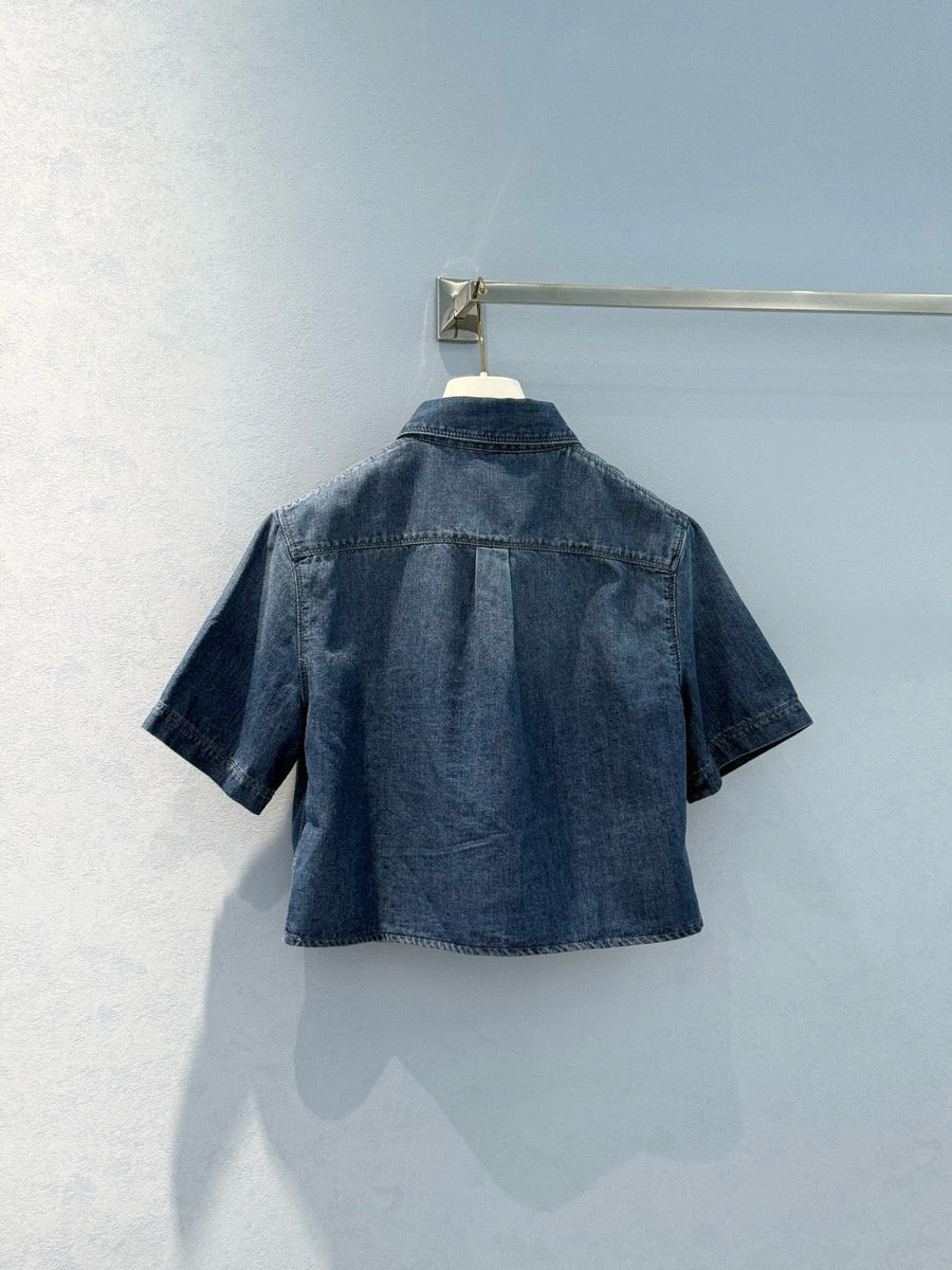 Tops- Loew Denim Shirt Premium Designer Casual Top