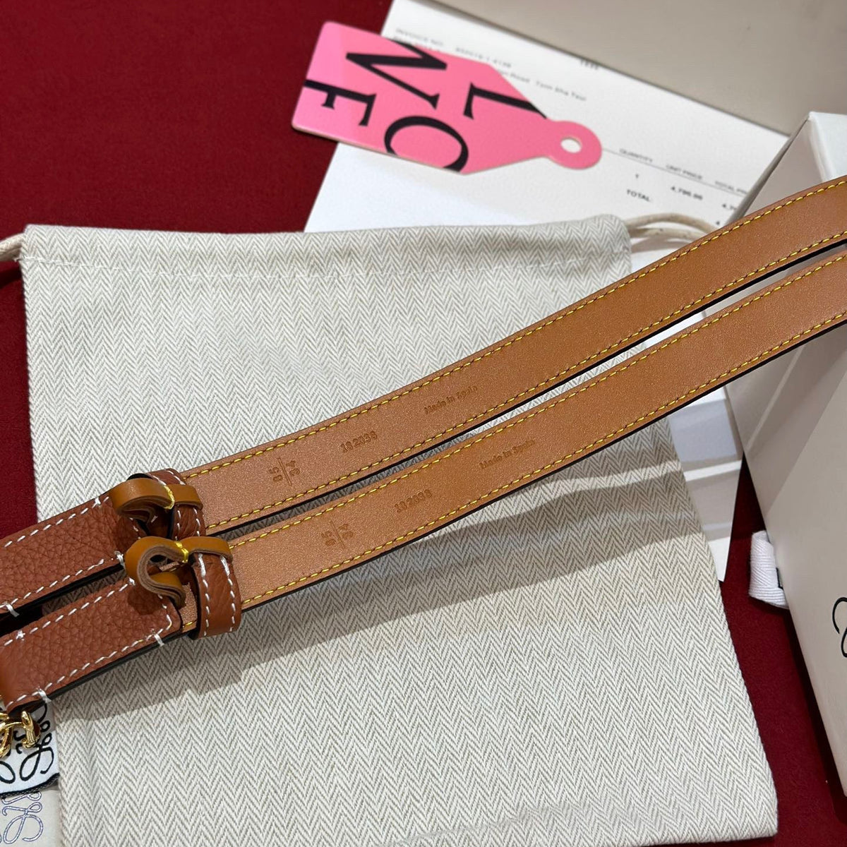 Belts- Loew Belt 20mm Premium Leather Designer Belt