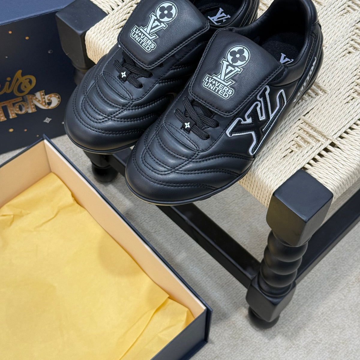 Louis Vuitton Shoes- Louis Vuitton Lou Footprint Sneaker Luxury Lifestyle Designer Footwear