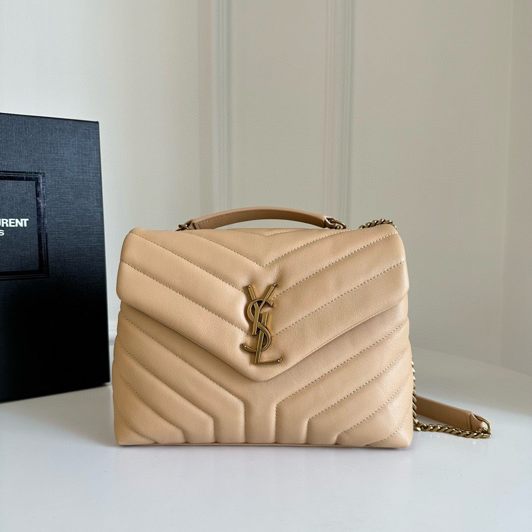 Saint Laurent Bags- Saint Laurent Loulou Small Bag Luxury Designer Leather Handbag