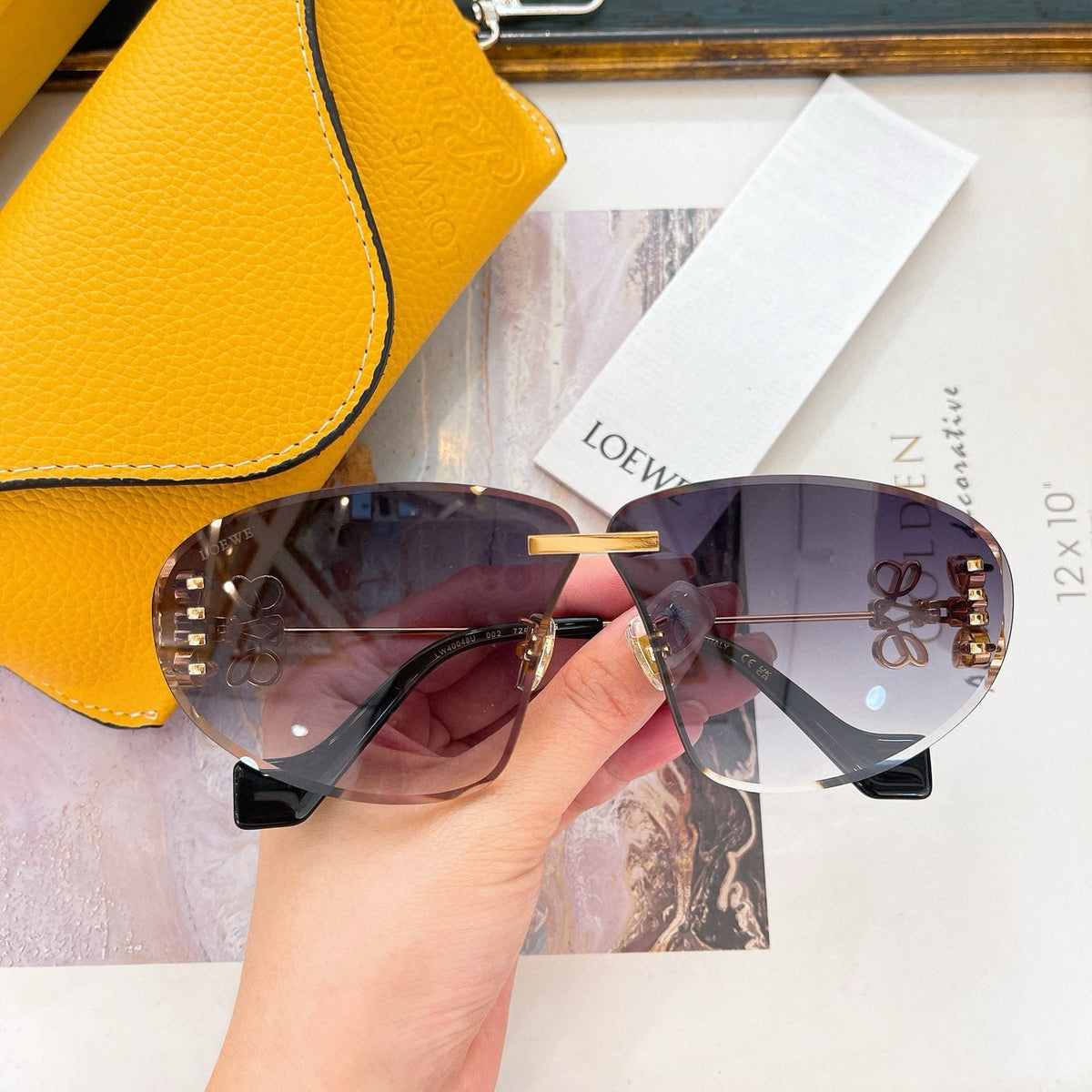 Sunglasses- Loew Sunglasses Luxury Designer UV Sunglasses