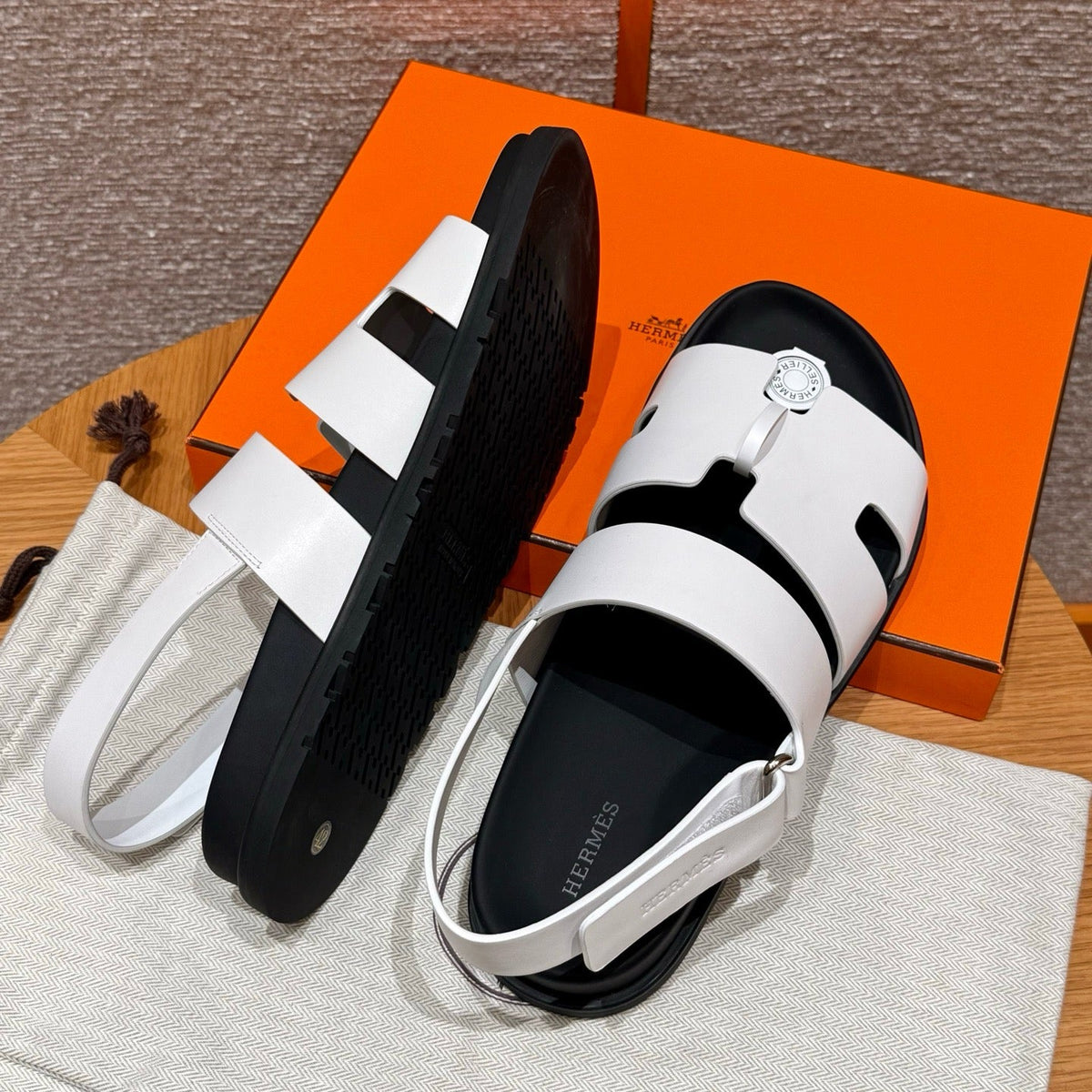 Shoes- Herm Genius Sandals Luxury Lifestyle Designer Footwear