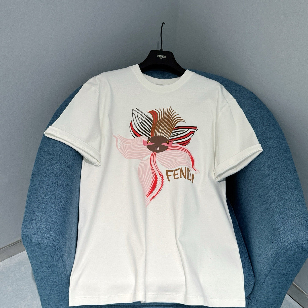 T-Shirts- Fen T-shirt Casual Everyday Designer Tee