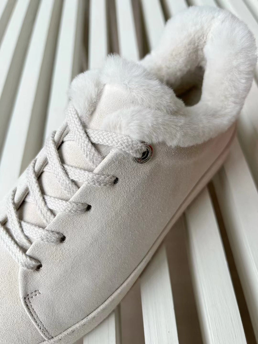 Shoes- Loro P Fur Nuages Sneakers Comfortable Everyday Designer Shoes
