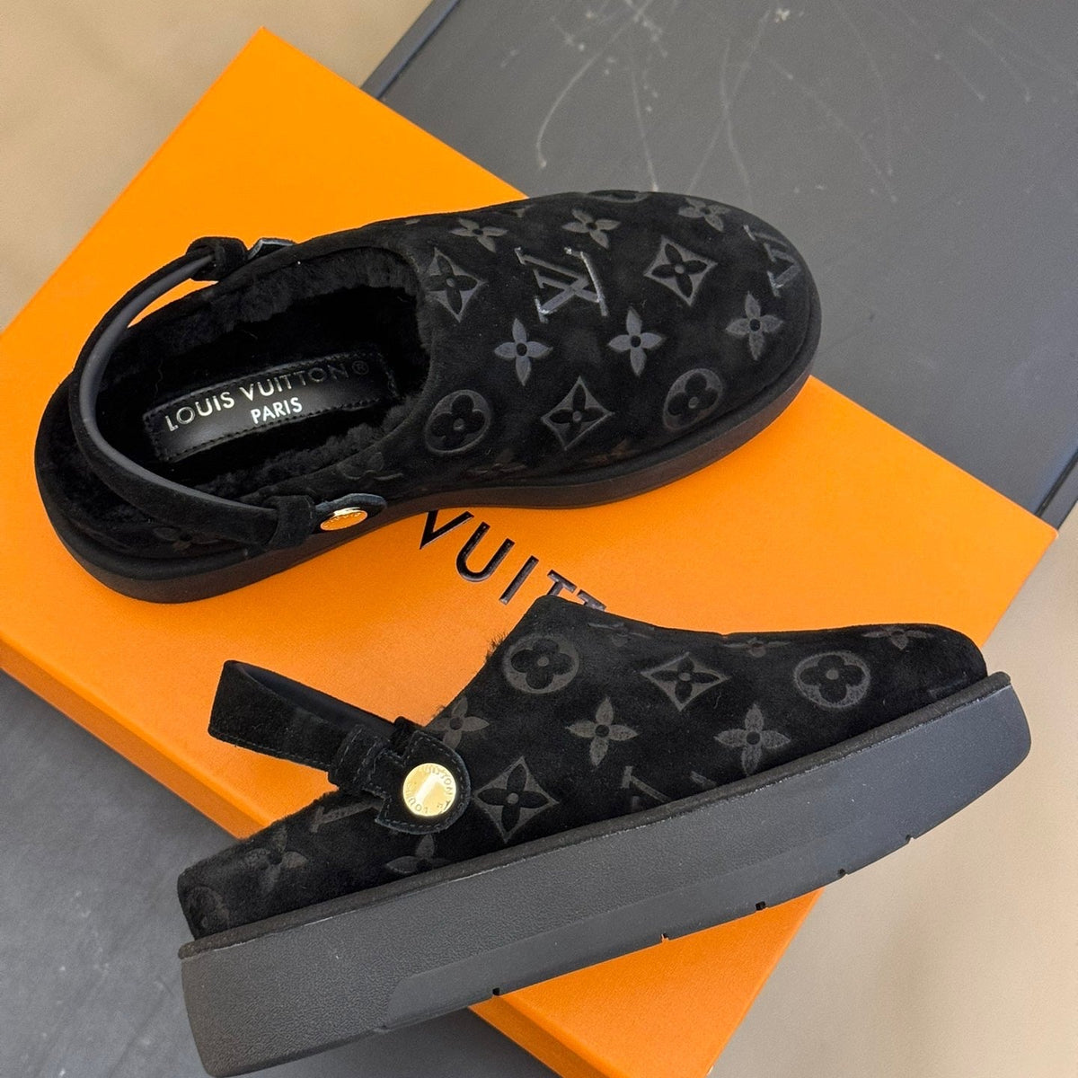 Louis Vuitton Accessories- Louis Vuitton Lou Aspen Clogs Premium Everyday Designer Accessory