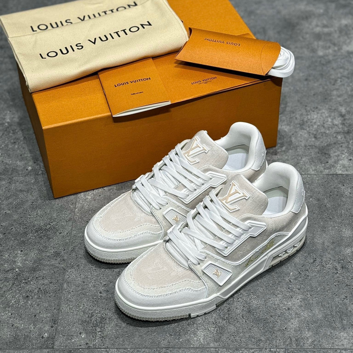 Louis Vuitton Shoes- Louis Vuitton Lou Trainers Premium Designer Casual Shoes