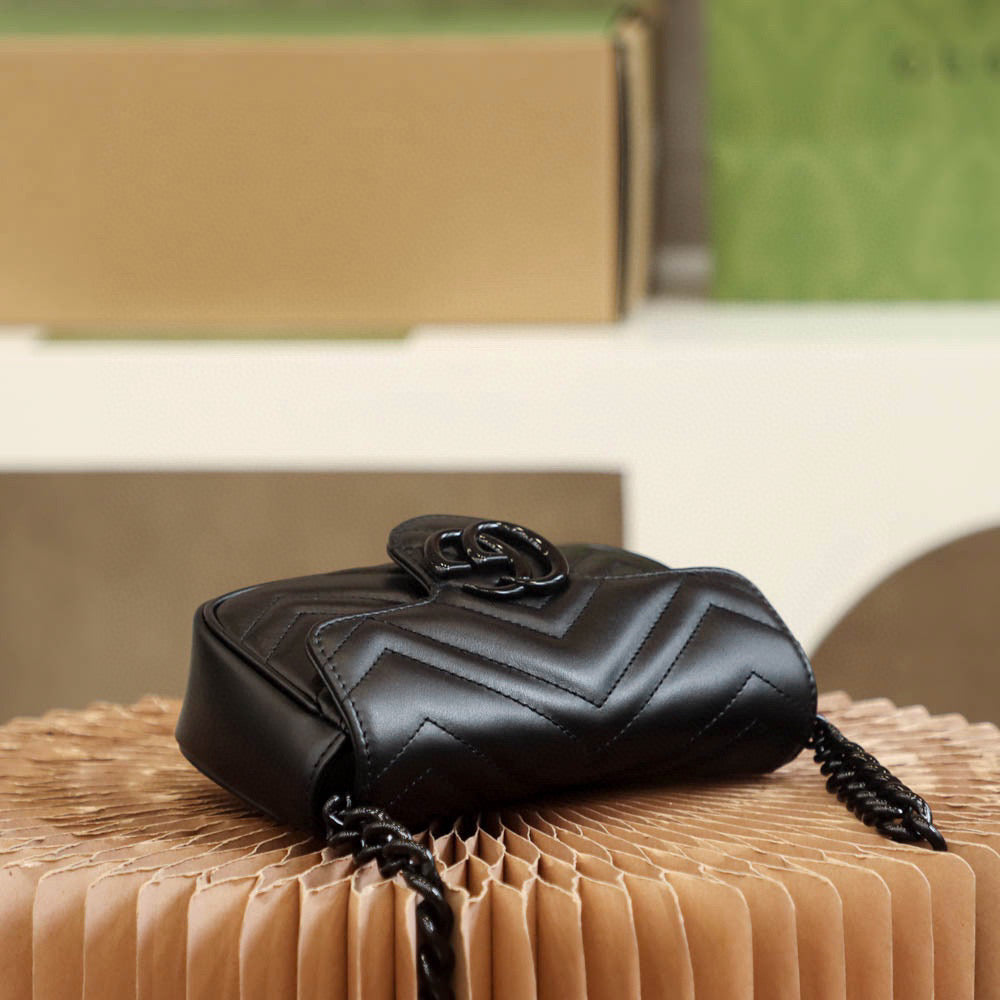 Gucci Bags- Gucci Marmont Super Mini Bag Premium Designer Shoulder Bag