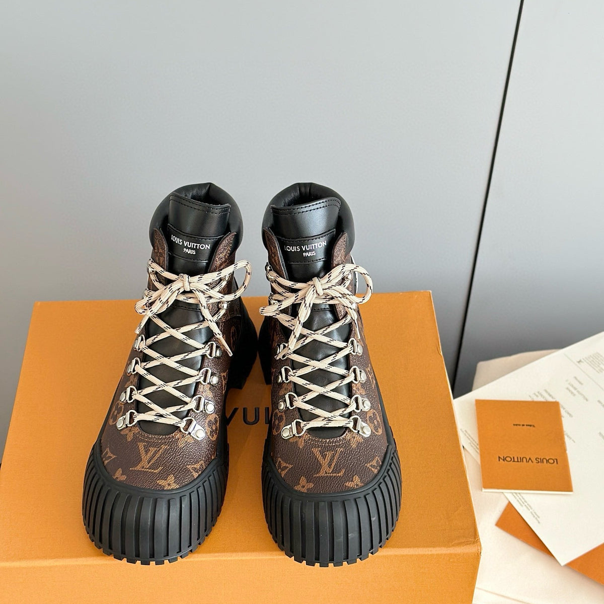 Louis Vuitton Shoes- Louis Vuitton Lou Ruby Boots Comfortable Everyday Designer Shoes