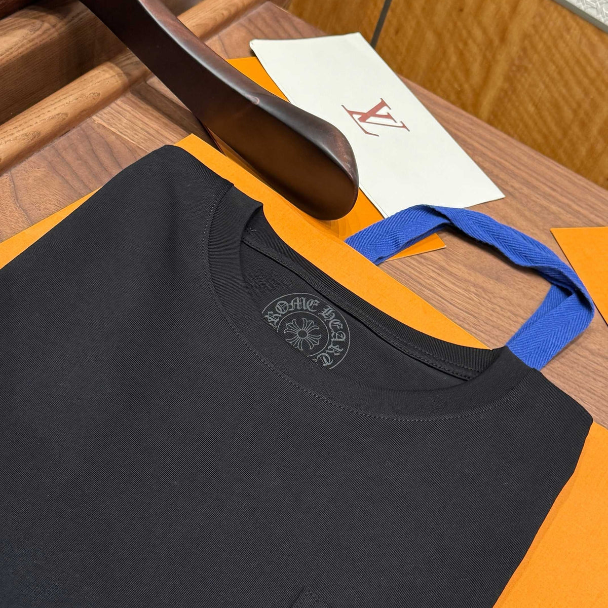 T-Shirts- Chrome H T-shirt Premium Designer Cotton T-Shirt