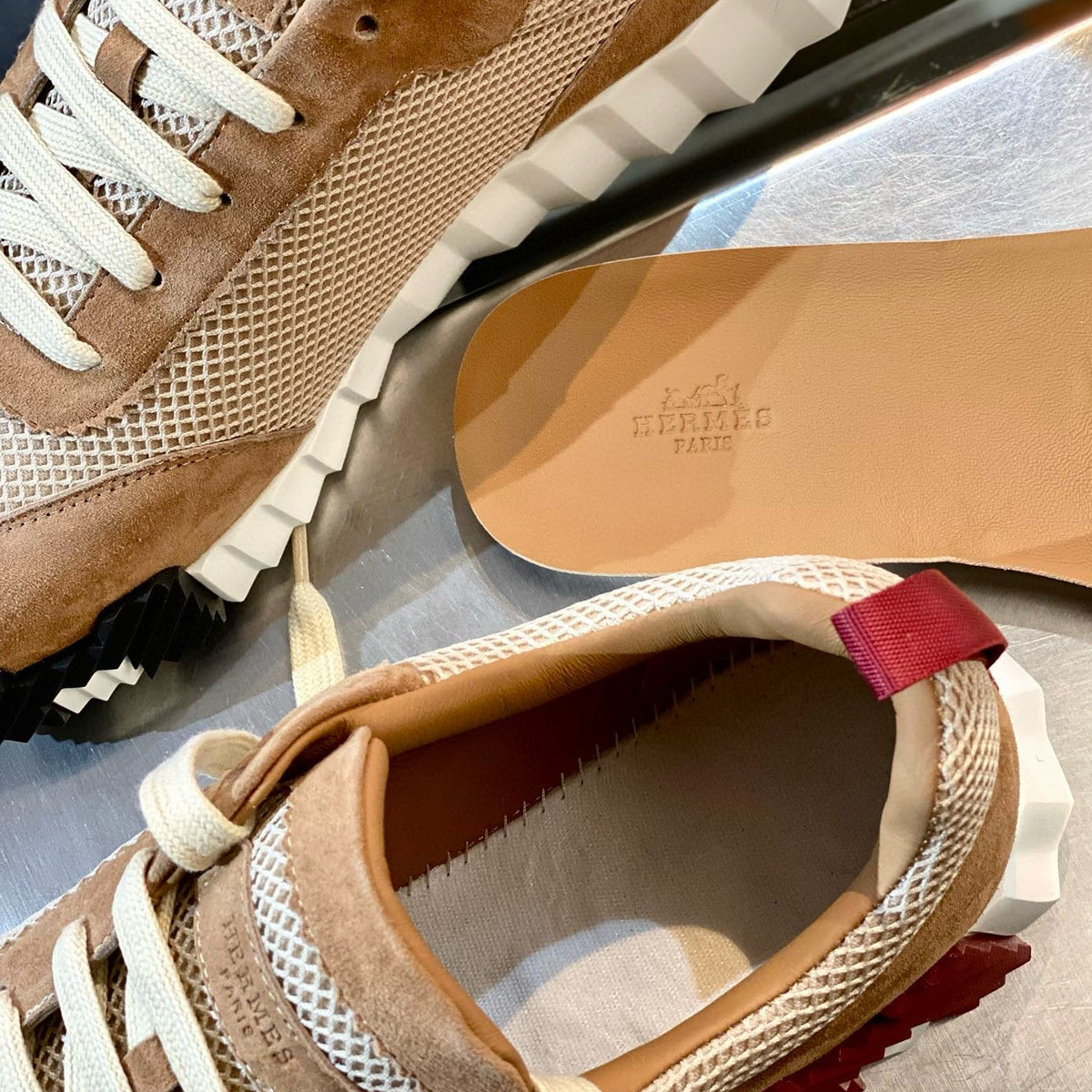 Shoes- Herm Bouncing Sneakers Luxury Lifestyle Designer Footwear