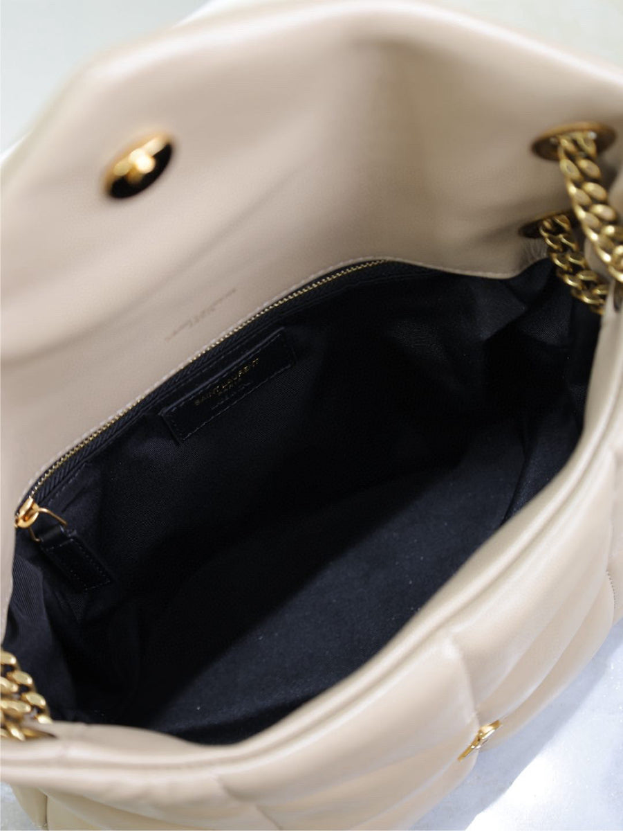 Saint Laurent Bags- Saint Laurent Loulou Puffer Small Bag Premium Designer Shoulder Bag