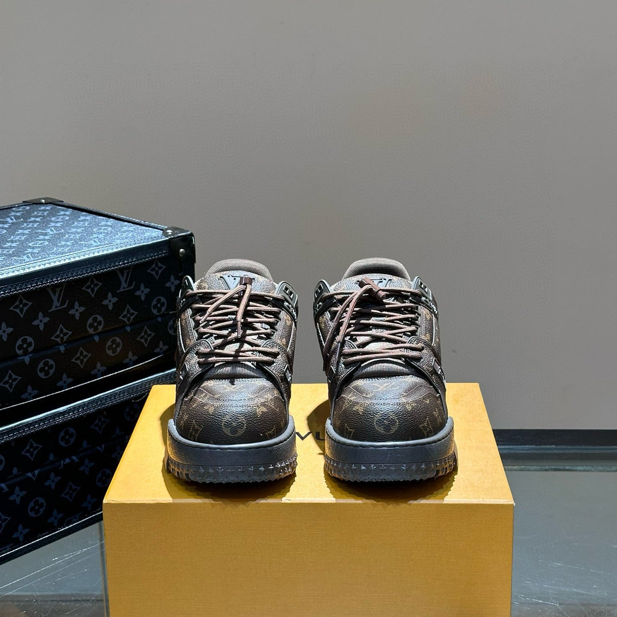 Louis Vuitton Shoes- Louis Vuitton Lou Trainers Luxury Lifestyle Designer Footwear