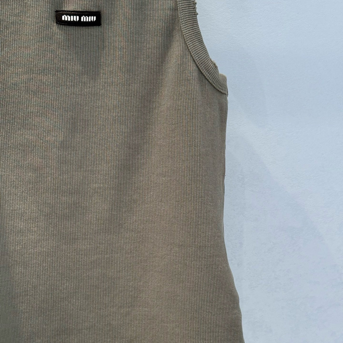 Tops- Miu M Tank Top Premium Designer Casual Top