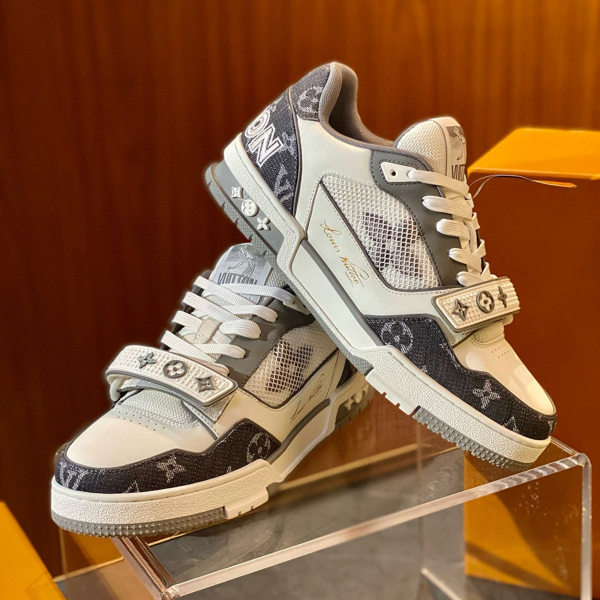 Louis Vuitton Shoes- Louis Vuitton Lou Trainers Comfortable Everyday Designer Shoes