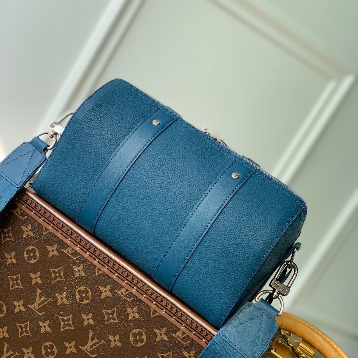 Louis Vuitton Bags- Louis Vuitton Lou City Keepall Bag Luxury Designer Leather Handbag