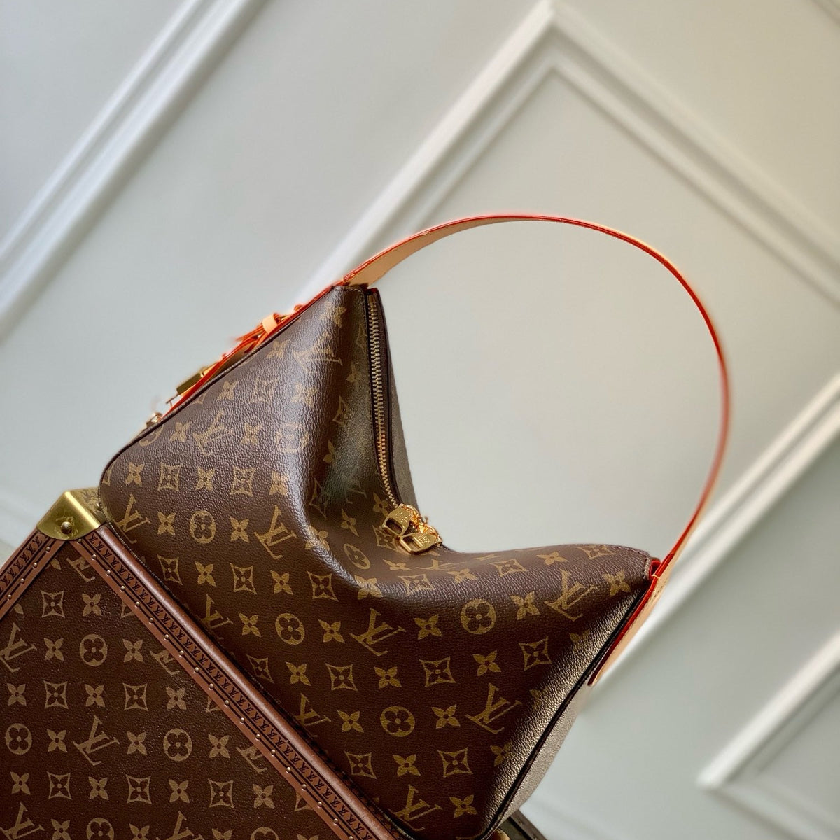 Louis Vuitton Bags- Louis Vuitton Lou Slouchy Pm Bag Elegant Everyday Designer Handbag