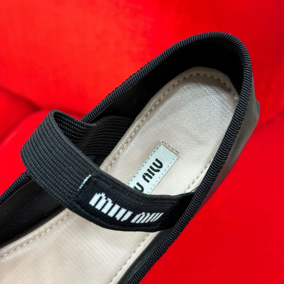 Shoes- Miu M Ballerina Flats Luxury Lifestyle Designer Footwear