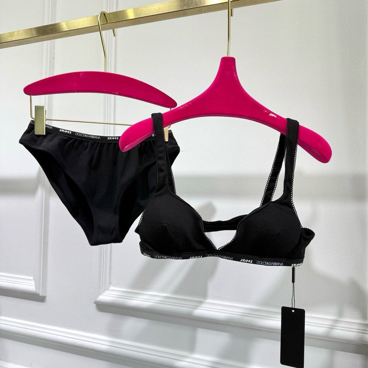 Accessories- Skims x Dg Bra Set Luxury Designer Fashion Accessory
