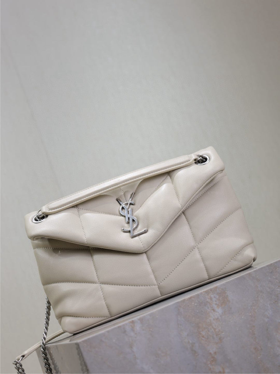 Saint Laurent Bags- Saint Laurent Loulou Puffer Small Bag Elegant Everyday Designer Handbag