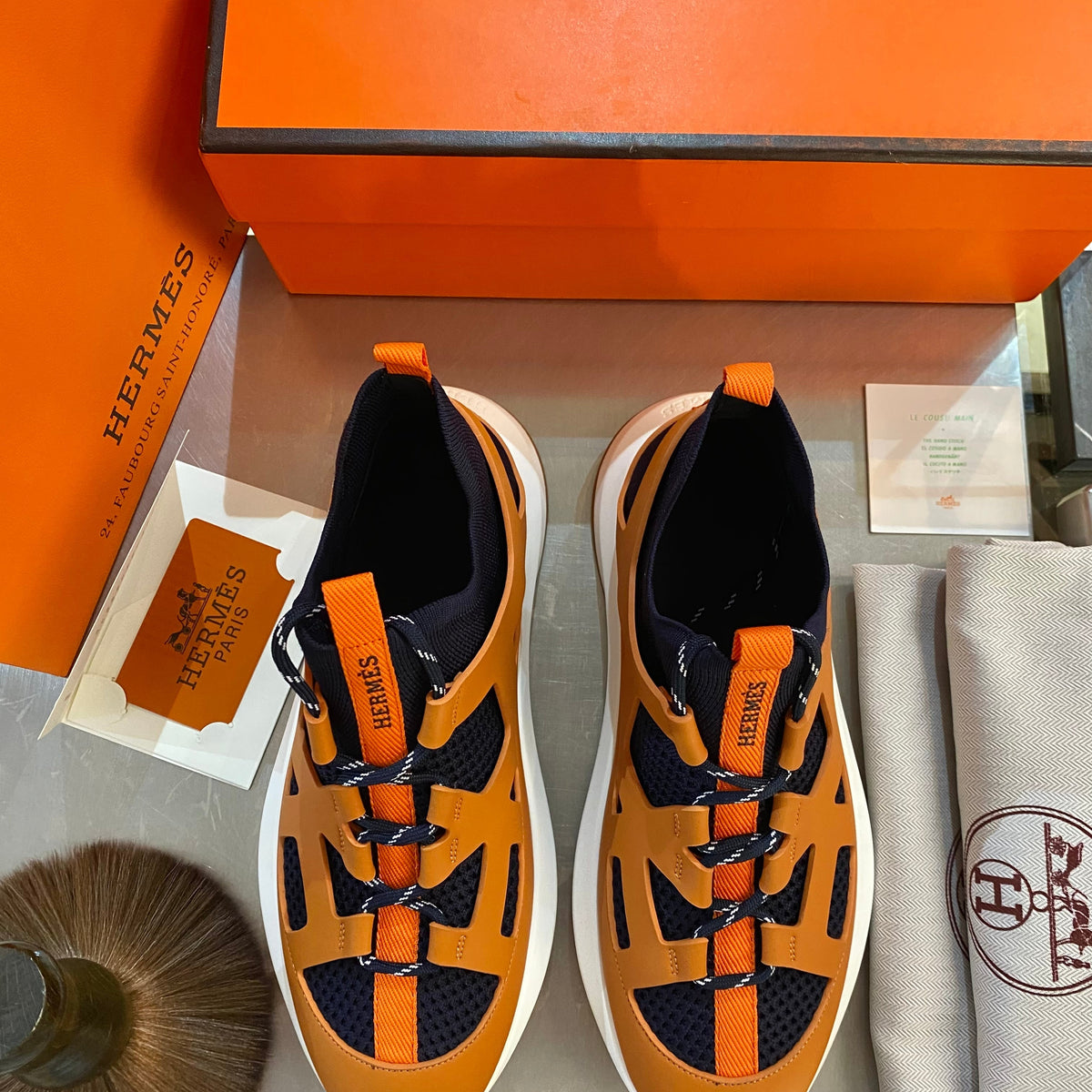 Shoes- Herm Katana Sneakers Premium Designer Casual Shoes