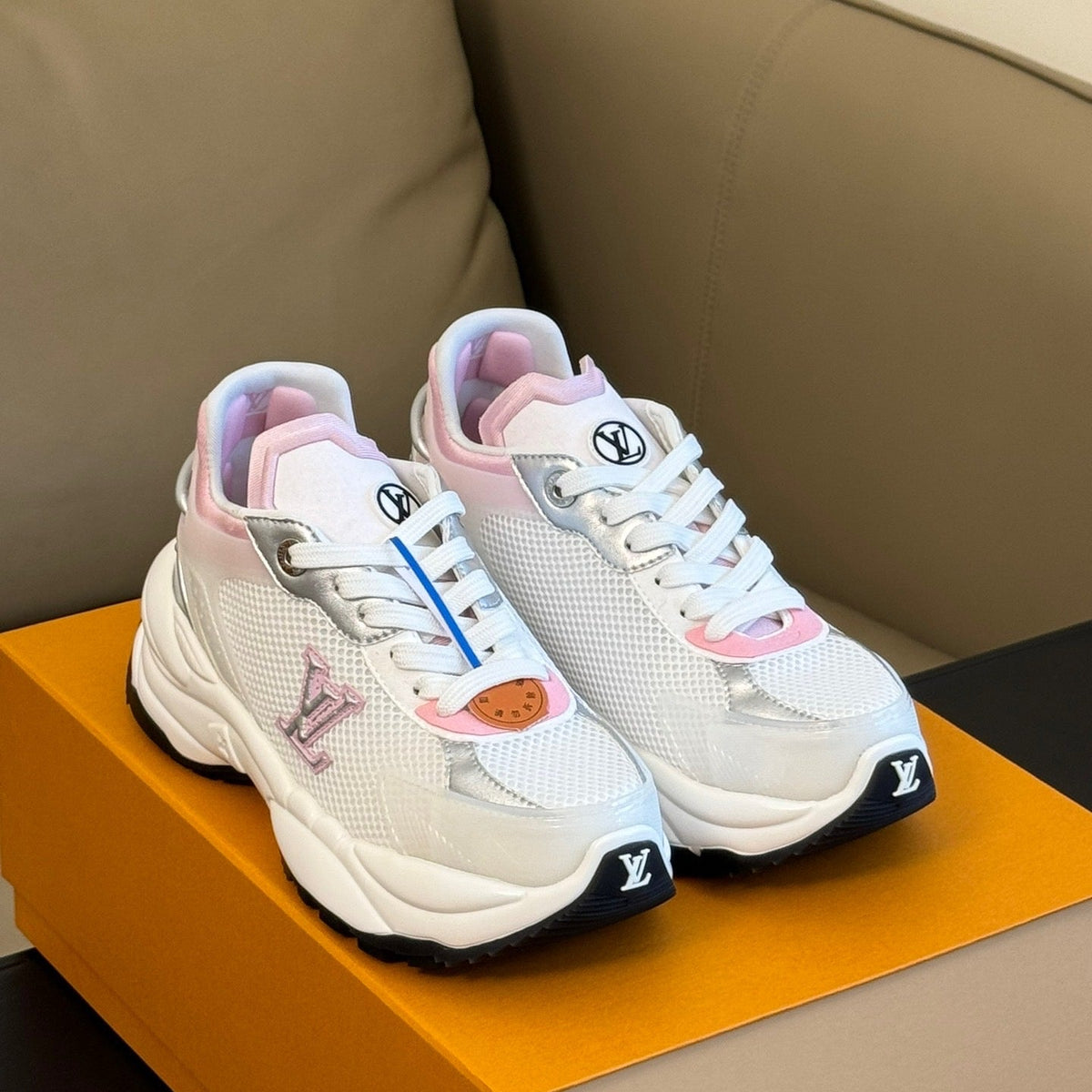 Louis Vuitton Shoes- Louis Vuitton Lou Run 55 Trainers Luxury Lifestyle Designer Footwear