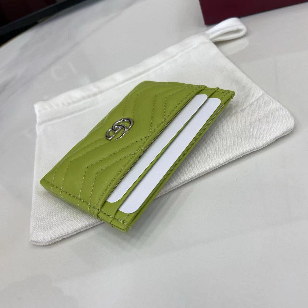 Gucci Wallets- Gucci Card Holder Elegant Everyday Leather Wallet