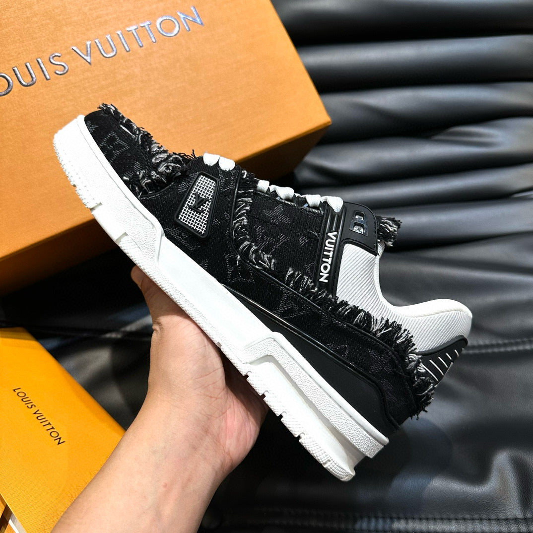 Louis Vuitton Shoes- Louis Vuitton Lou Trainers Premium Designer Casual Shoes