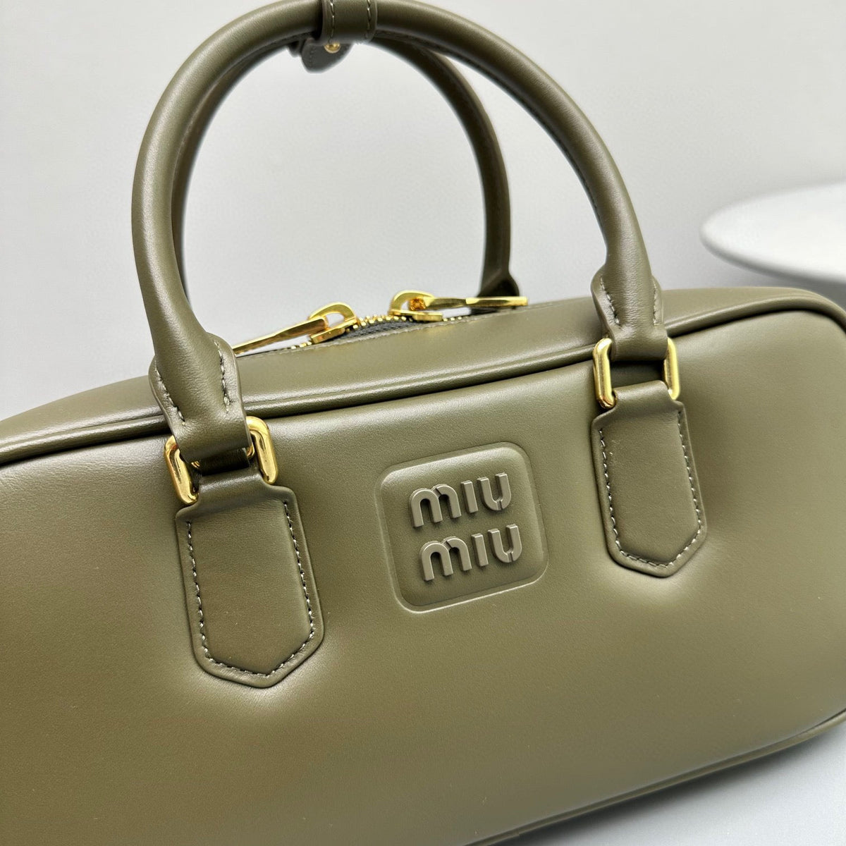 Bags- Miu M Arcadie Bag Luxury Designer Leather Handbag
