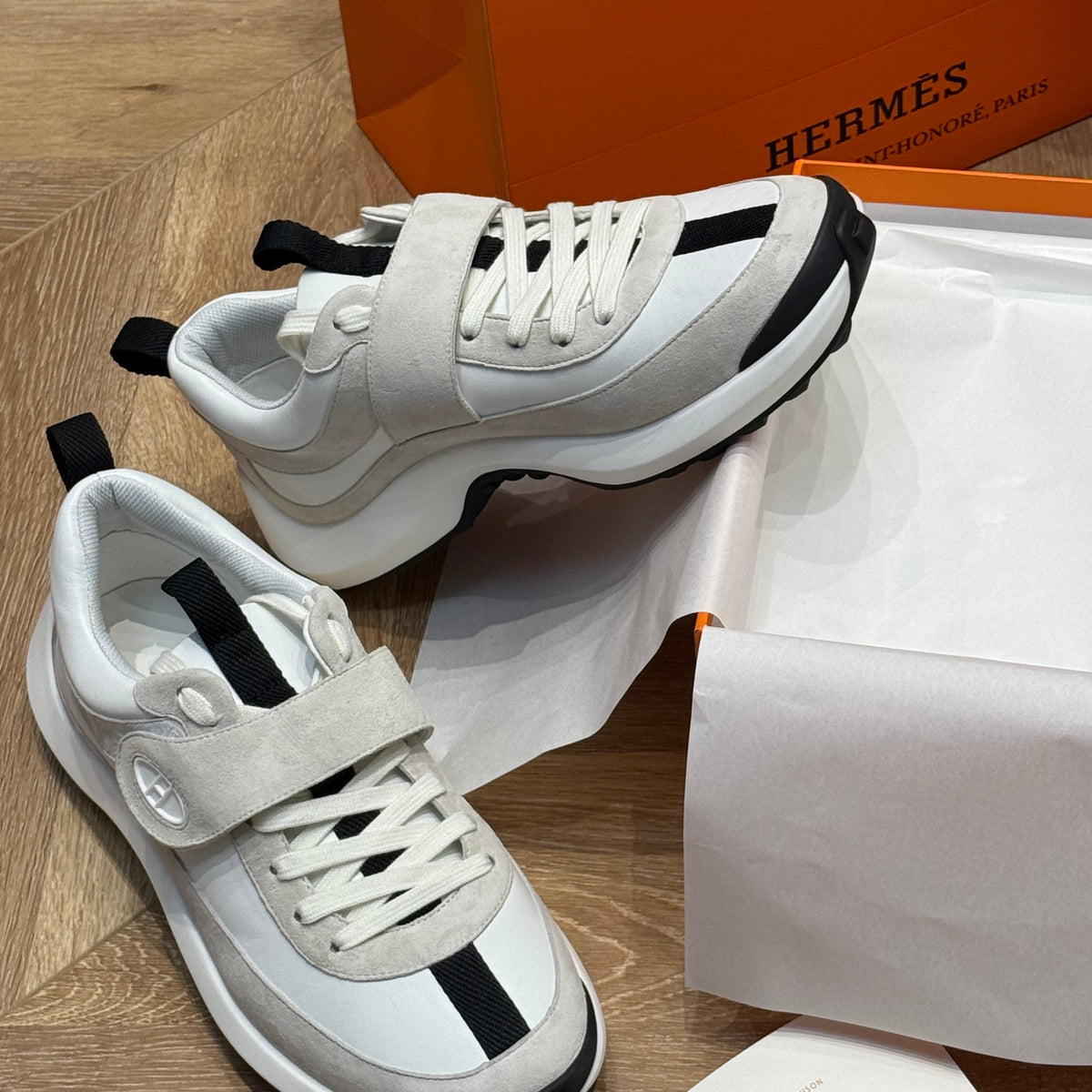Shoes? Herm Loop Sneaker Premium Designer Casual Shoes