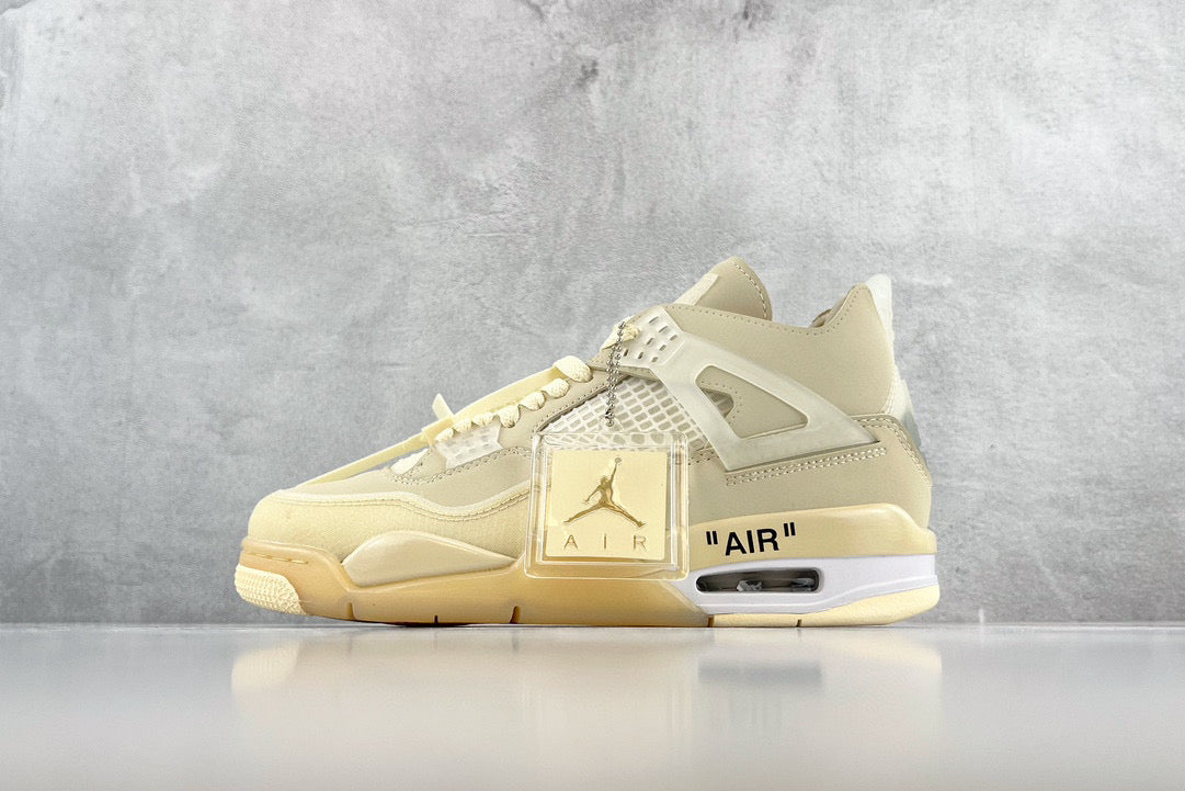 Off-White Shoes- Off-White Jordan x Off White Sail Trainers Luxury Lifestyle Designer Footwear