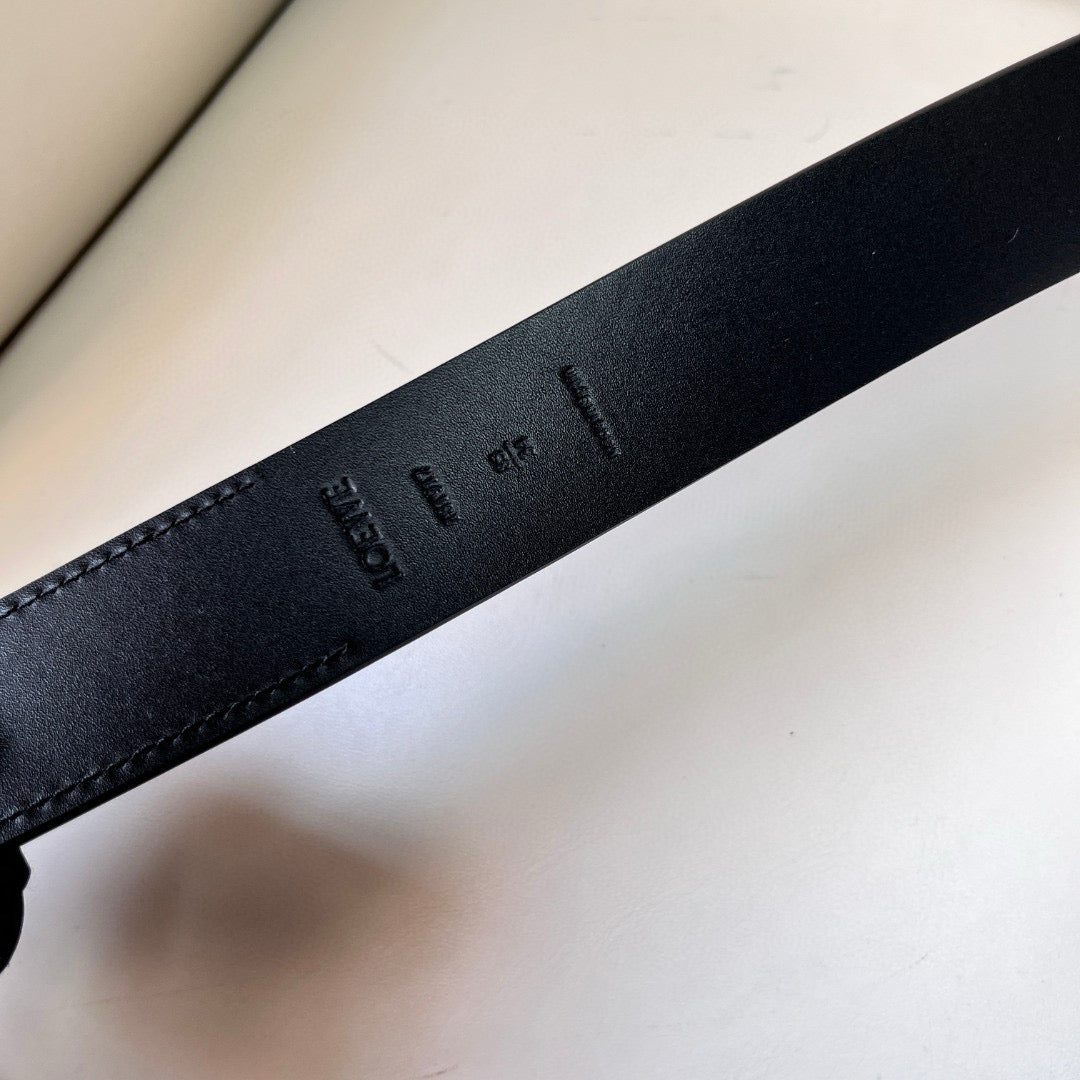 Belts- Loew Belt 3.5 Cm Premium Leather Designer Belt