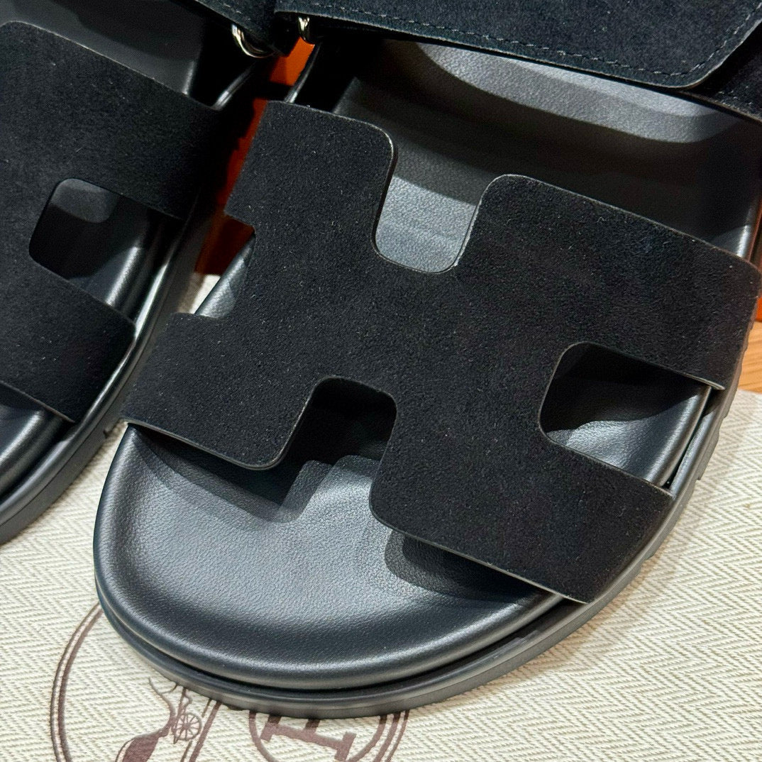 Shoes- Herm Chypre Sandals Premium Designer Casual Shoes