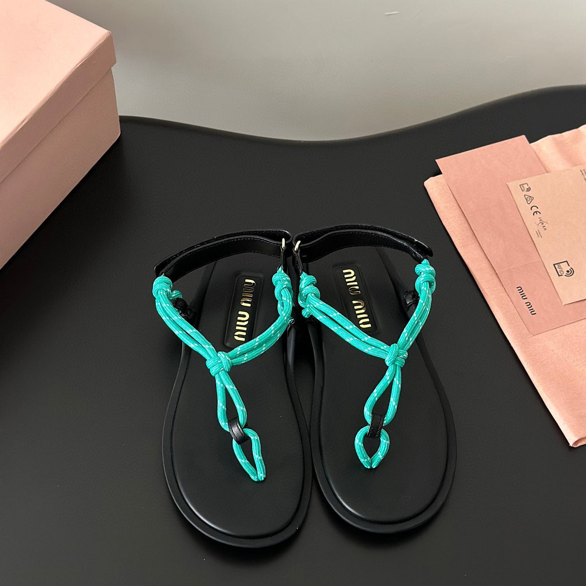 Shoes- Miu M Sandals Comfortable Everyday Designer Shoes
