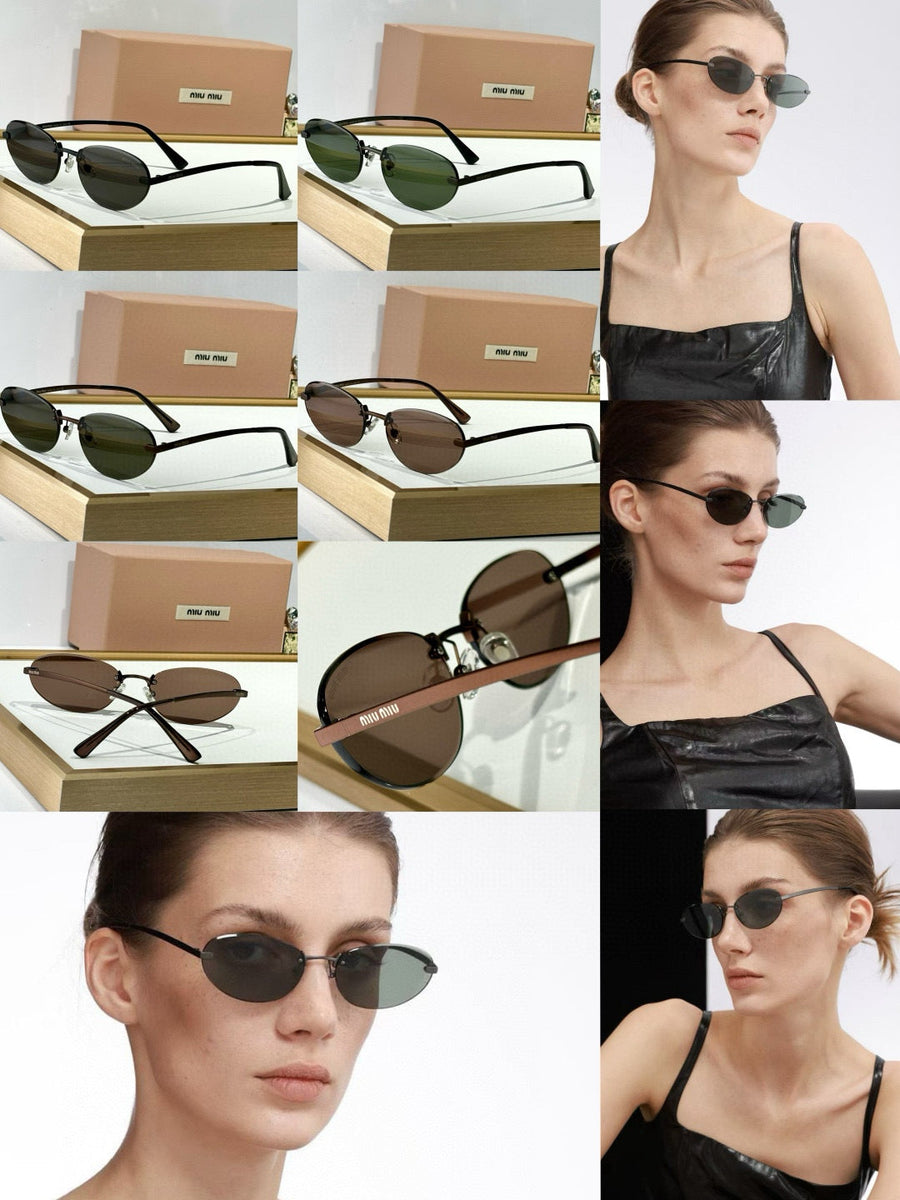 Sunglasses- Miu M Sunglasses Luxury Designer UV Sunglasses