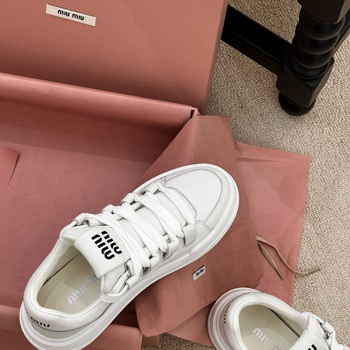 Shoes- Miu M Trainers Comfortable Everyday Designer Shoes