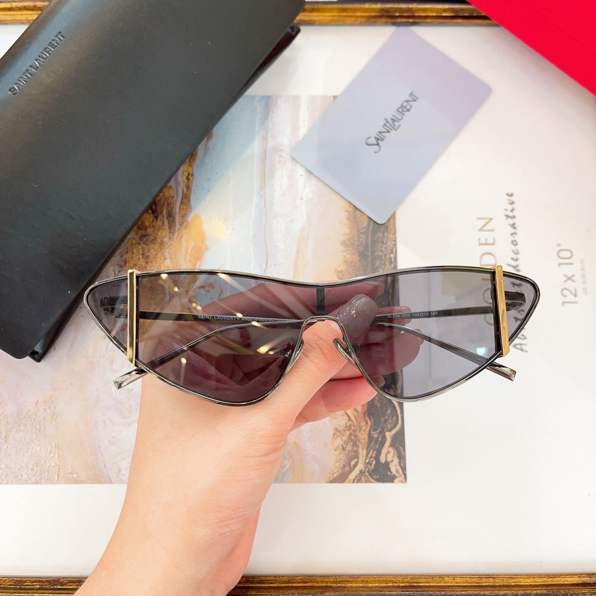 Saint Laurent Sunglasses- Saint Laurent Sunglasses Premium Fashion Designer Sunglasses