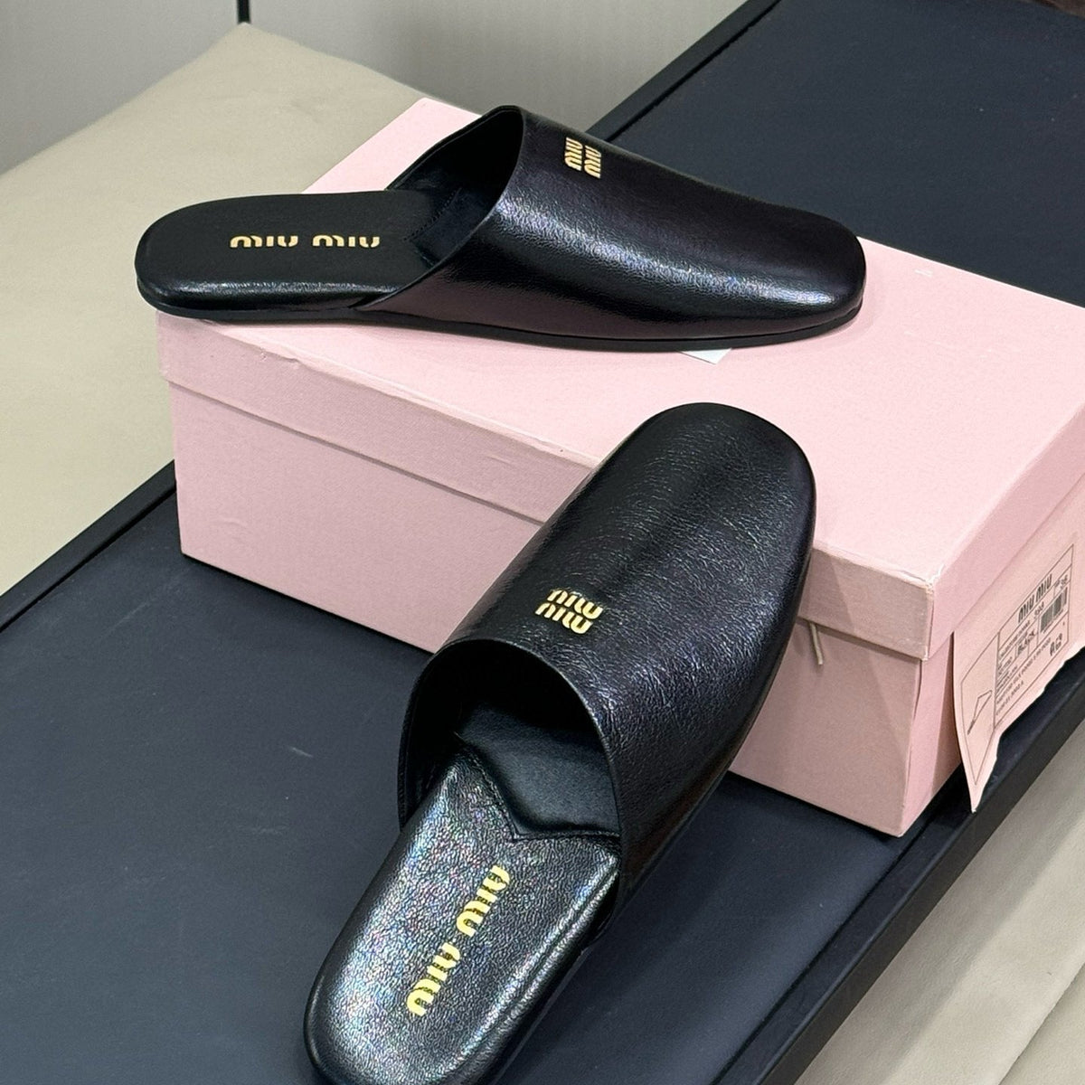 Accessories- Miu M Slippers Premium Everyday Designer Accessory