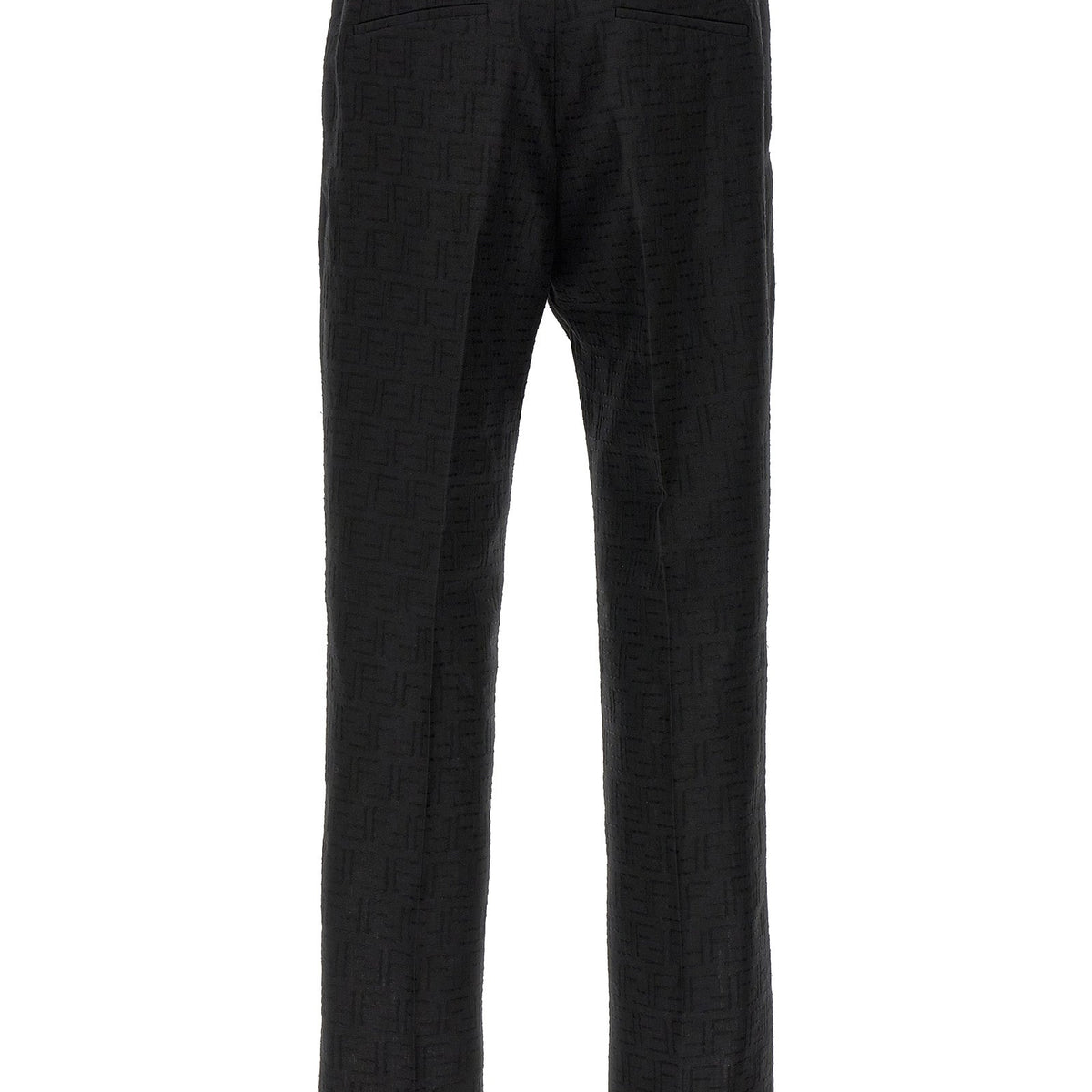 Fendi premium pants detail and craftsmanship close-up