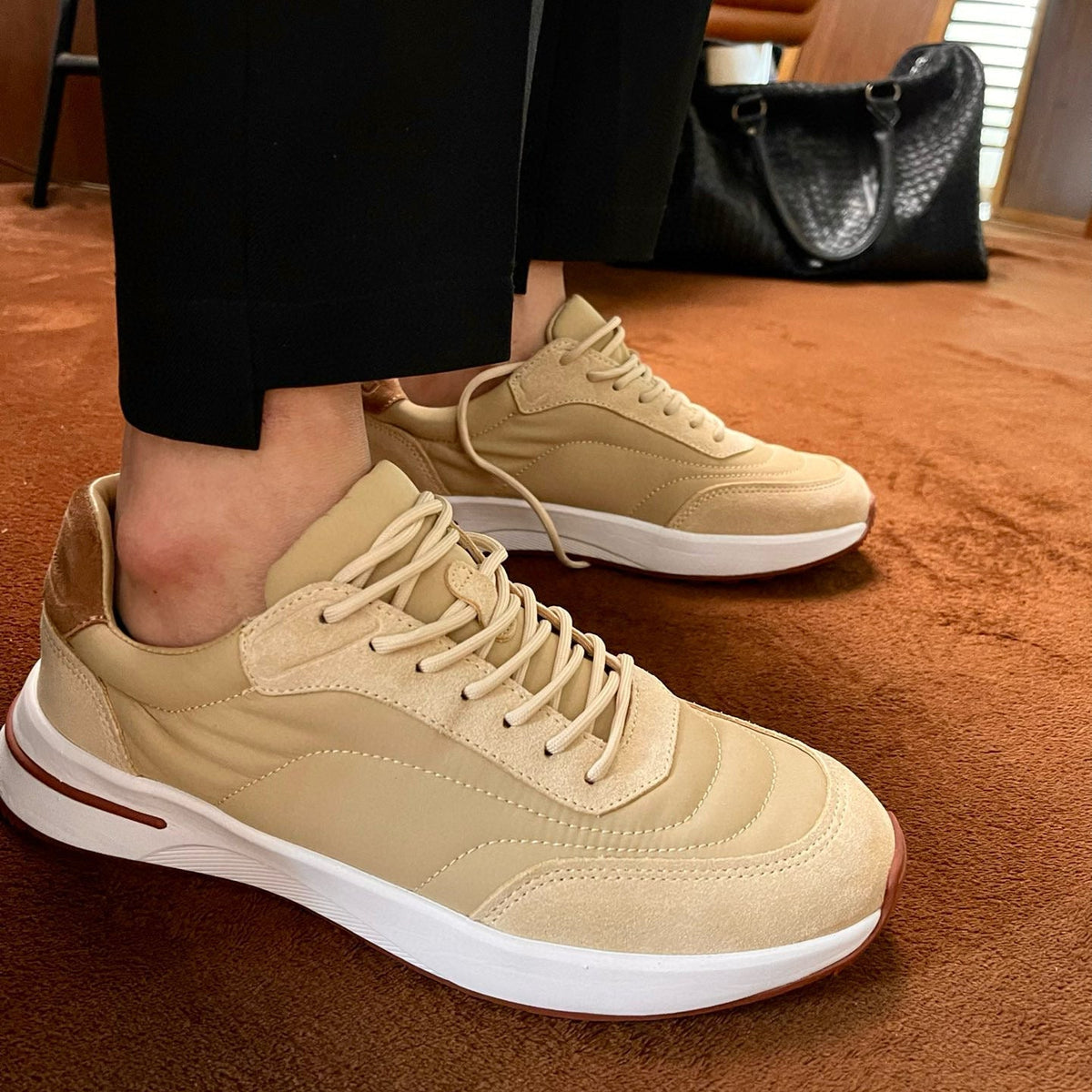 Shoes- Loro P Weekend Walk Trainers Luxury Lifestyle Designer Footwear