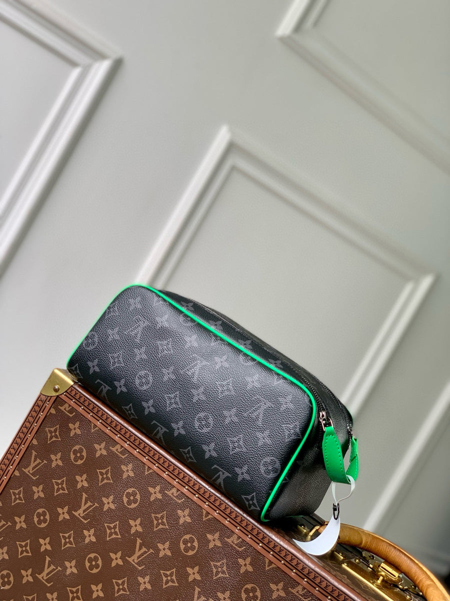 Louis Vuitton Bags- Louis Vuitton Lou Dopp Kit Toiletry Bag Premium Designer Shoulder Bag