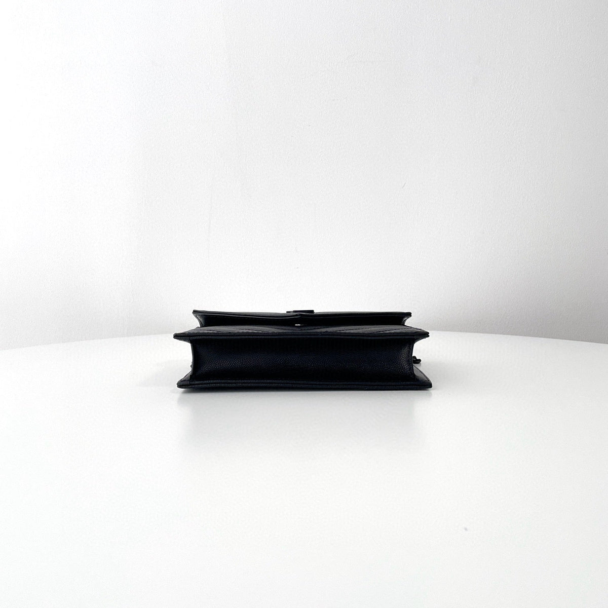 Saint Laurent Wallets- Saint Laurent Cassandre Envelope Wallet On Chain Elegant Everyday Leather Wallet