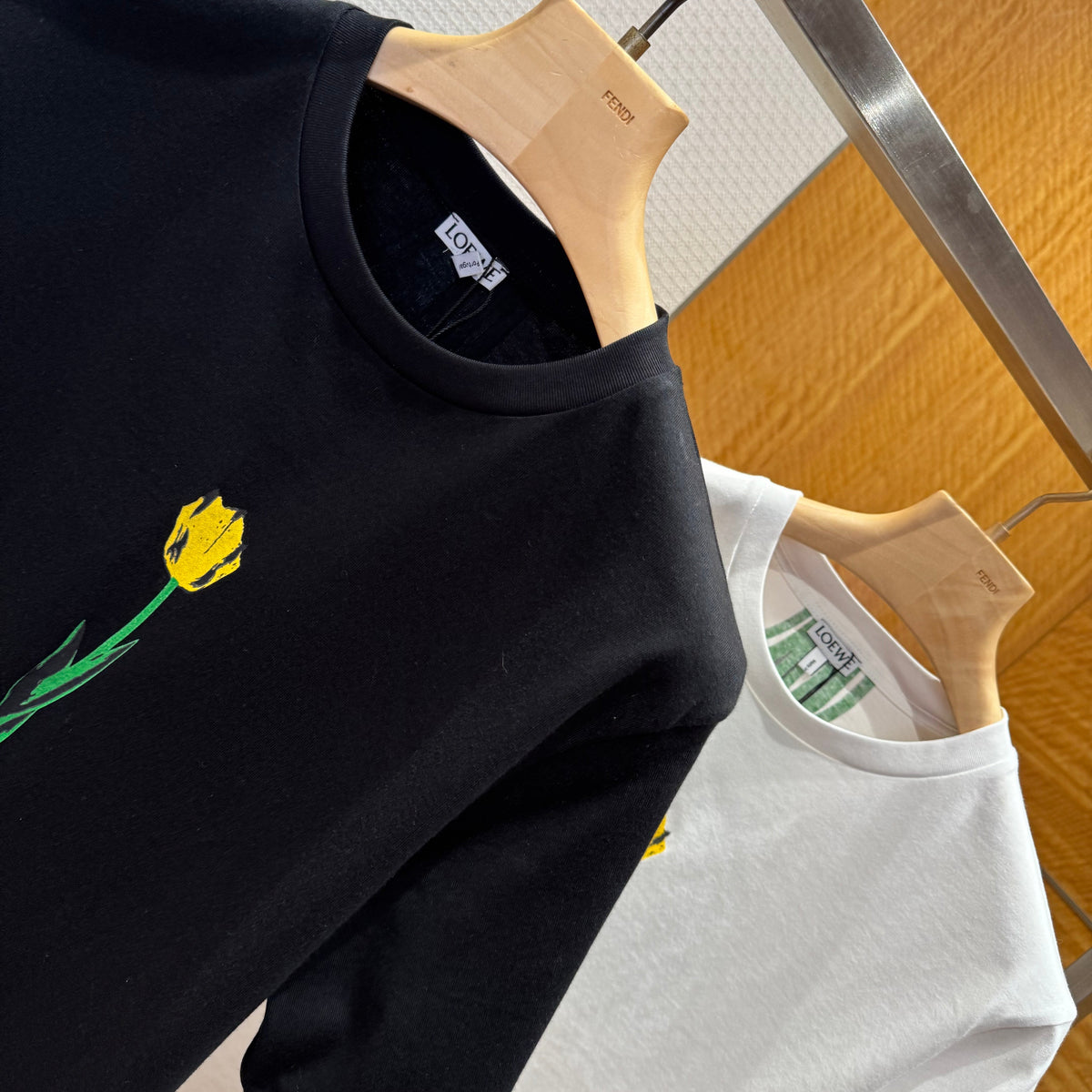 T-Shirts- Loew T-shirt Casual Everyday Designer Tee