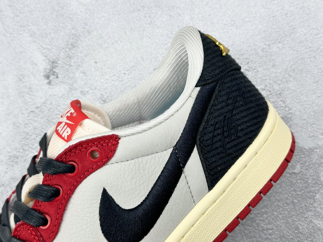 Jordan Shoes- Jordan 1 Retro Low OG Trophy Room Away Comfortable Everyday Designer Shoes