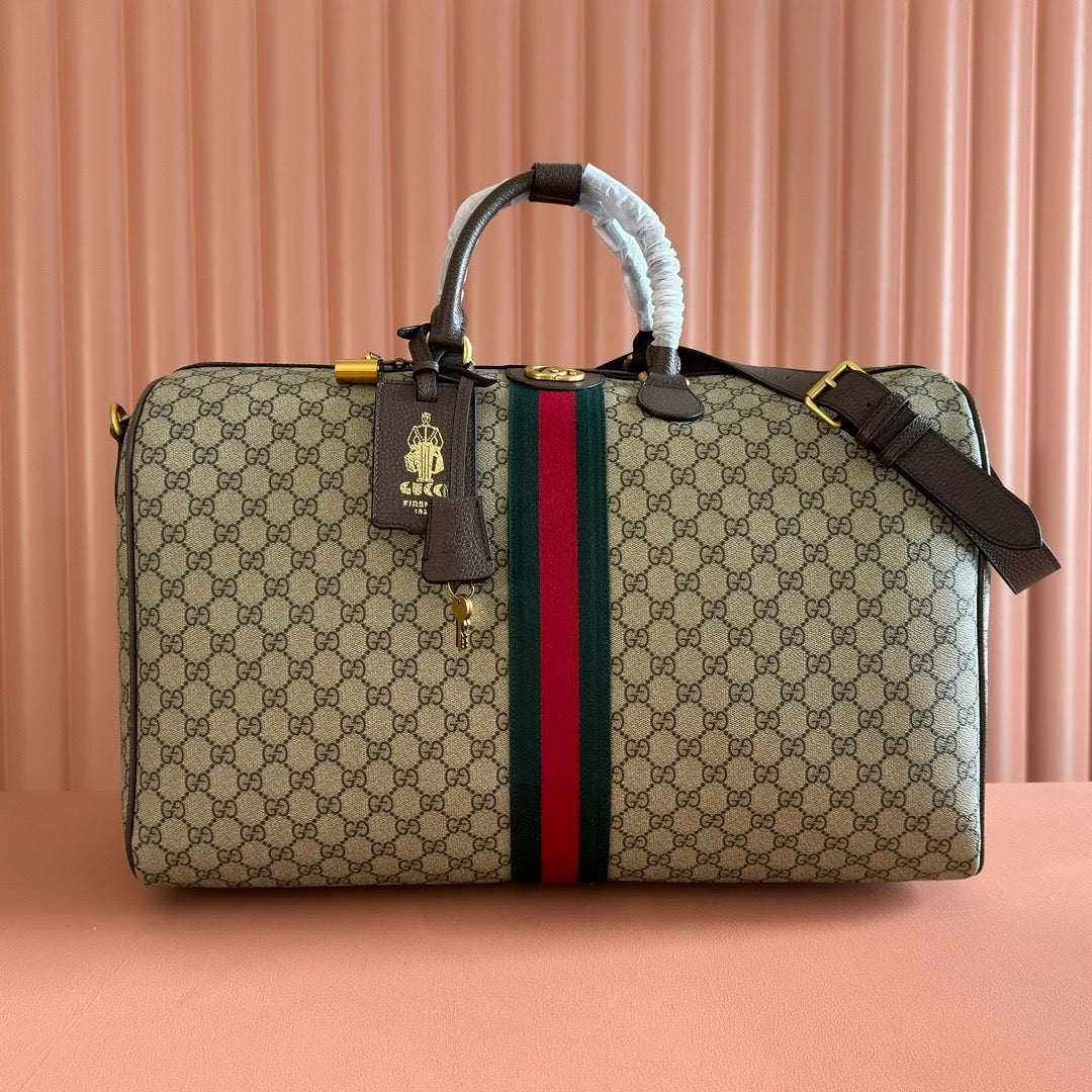 Gucci Bags? Gucci Large Savoy Duffle Bag Nd Luxury Designer Leather Handbag