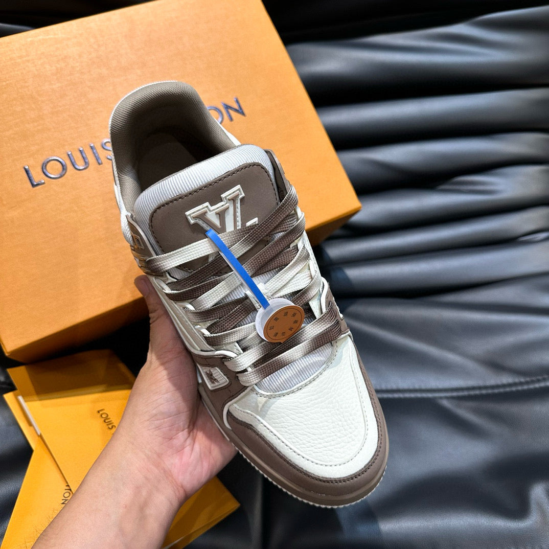 Louis Vuitton Shoes- Louis Vuitton Lou Trainers Premium Designer Casual Shoes