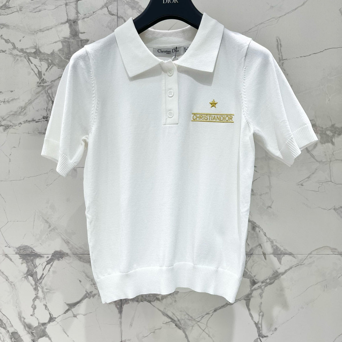 Dior Polo Shirts- Dior Polo Shirt Classic Designer Cotton Polo Shirt