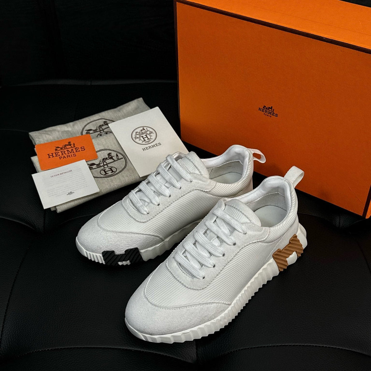 Shoes- Herm Bouncing Sneakers Comfortable Everyday Designer Shoes