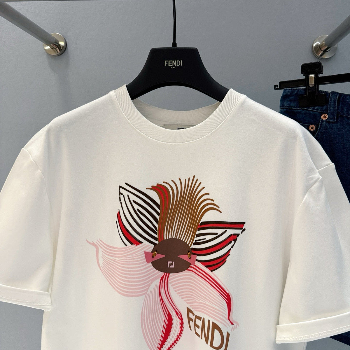 T-Shirts- Fen T-shirt Casual Everyday Designer Tee